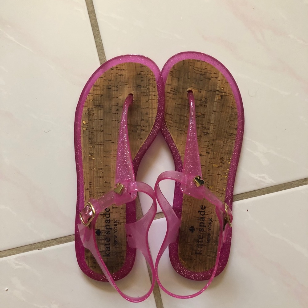 Kate spade jelly gladiator sandals sz 6
